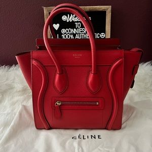 Celine Micro Luggage Tote